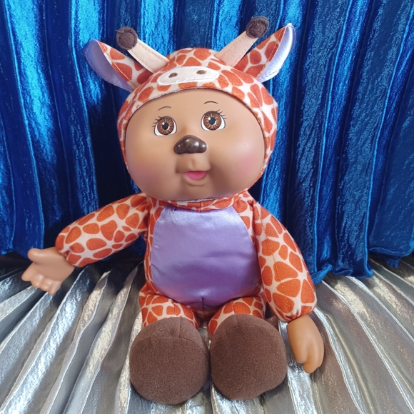 Cabbage patch Kids Collectible Cuties Zoo Friends Garnet Giraffe - Picture 12 of 16